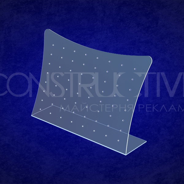 Пластикова підставка для демонстрації сережок